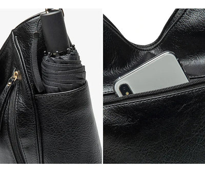 艾芙琳 - 優雅的皮革手提包