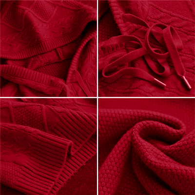 艾蜜莉 | 編織連帽毛衣